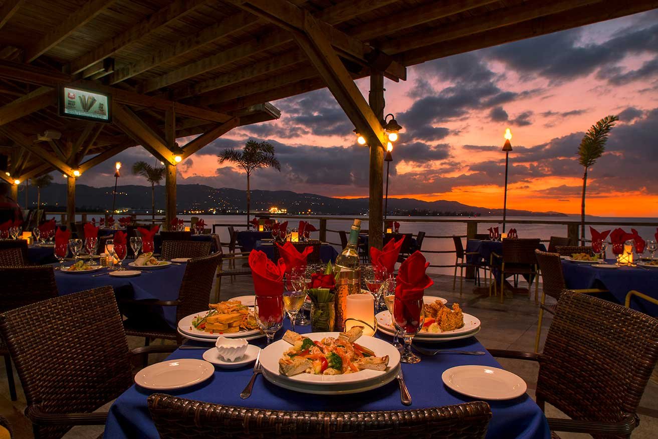 Waterfront dining at Pier One, Montego Bay